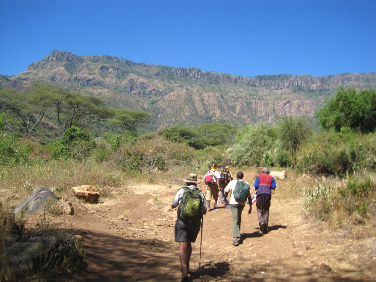 Trekking on the Trans Rift Trail
