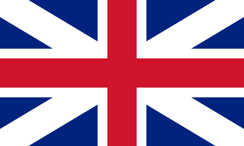 Flag of Great Britain (English version)